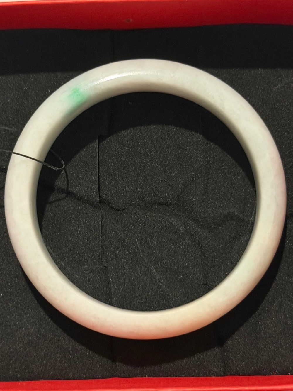Jade Bangle (Grade A) w/ spicy green